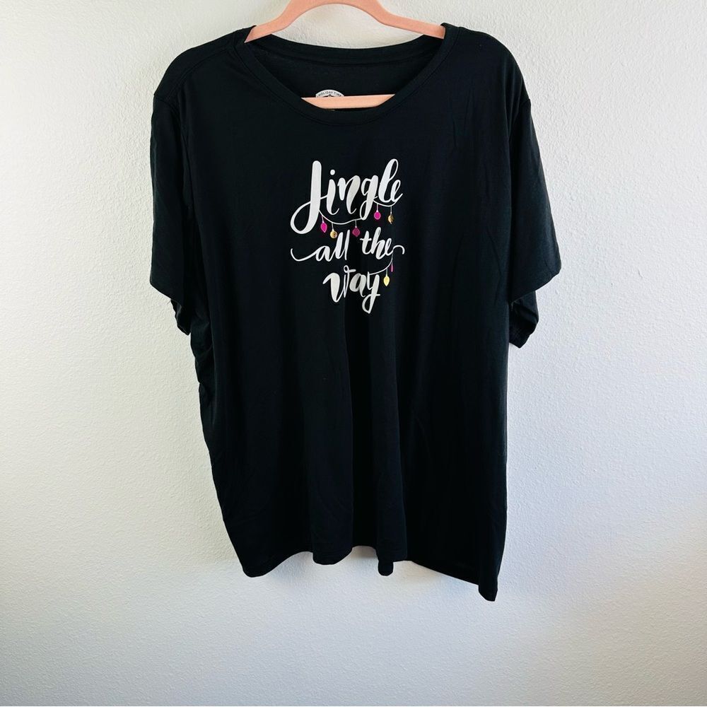Holiday Time Jingle All The Way Tee Size‎ 3X